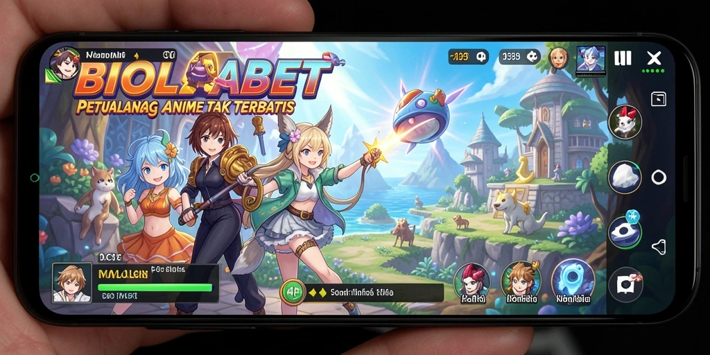 Gameplay menakjubkan dari BIOLABET dengan karakter anime yang menarik.