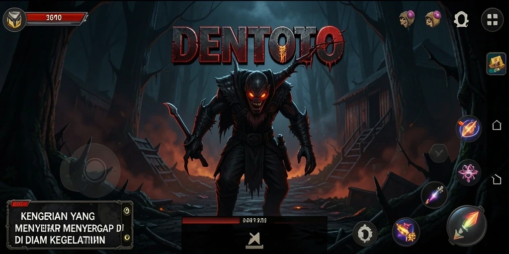 Gameplay menyeramkan DENTOTO di lokasi angker dan menakutkan.