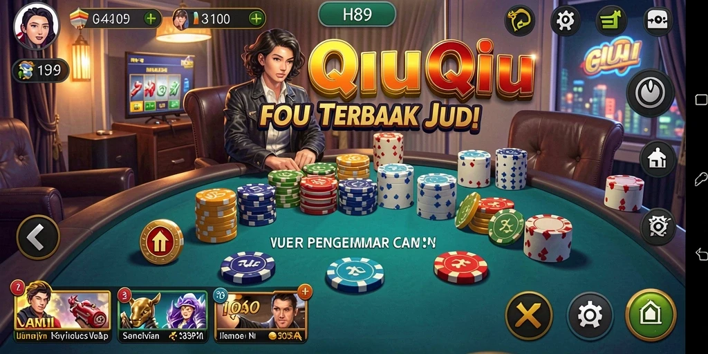 Tampilan gameplay QiuQiu H89 yang seru dan menantang.