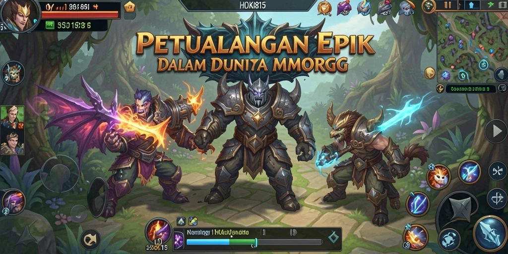 Tampilan eksplorasi dunia HOKI8815 yang memukau dan penuh tantangan.