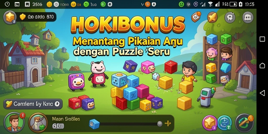Tampilan gameplay HOKIBONUS yang menarik dan penuh tantangan.