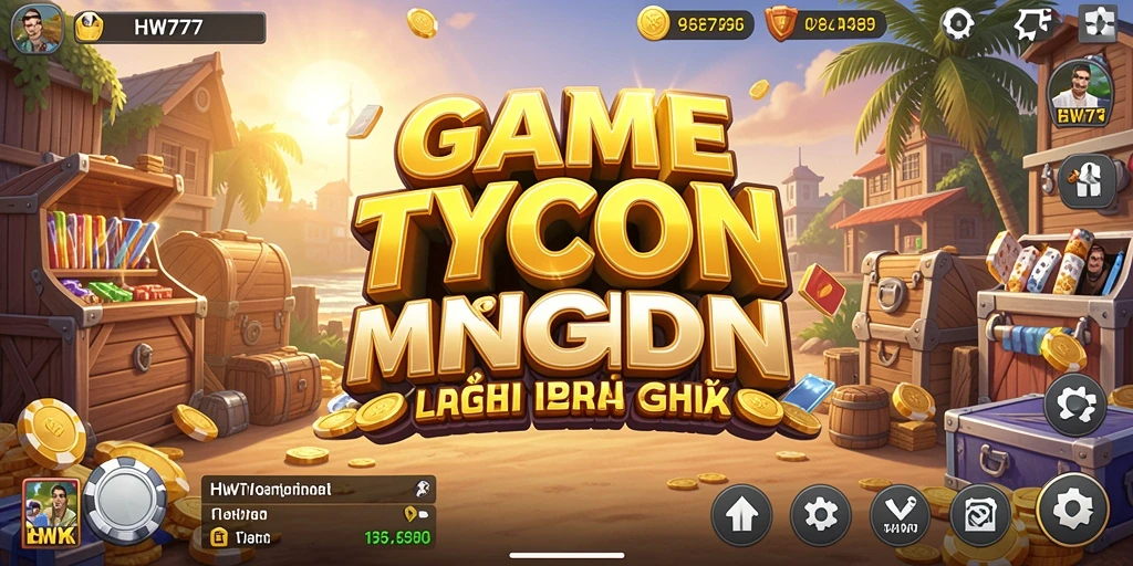 Gameplay menarik HW777 yang penuh strategi Tycoon.