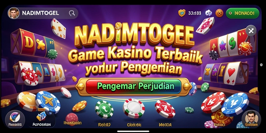 Tampilan gameplay menarik dari NADIMTOGEL yang memukau.