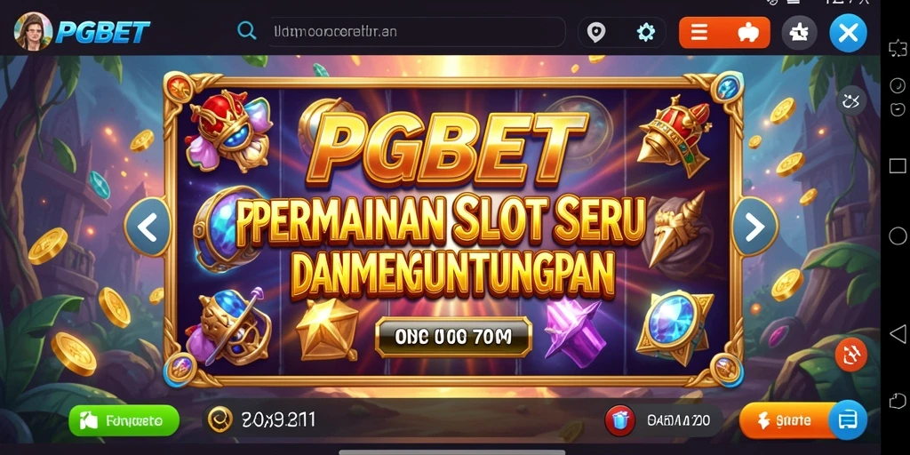 Gameplay menarik dan seru dari PGBET Slot.