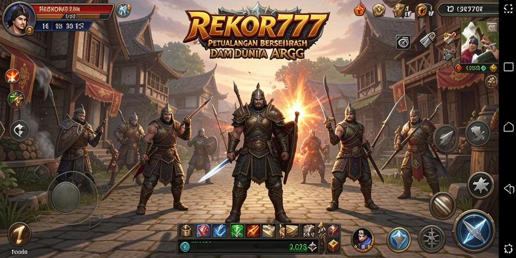 Tampilan gameplay menegangkan yang menampilkan pertarungan karakter di dunia ARPG.