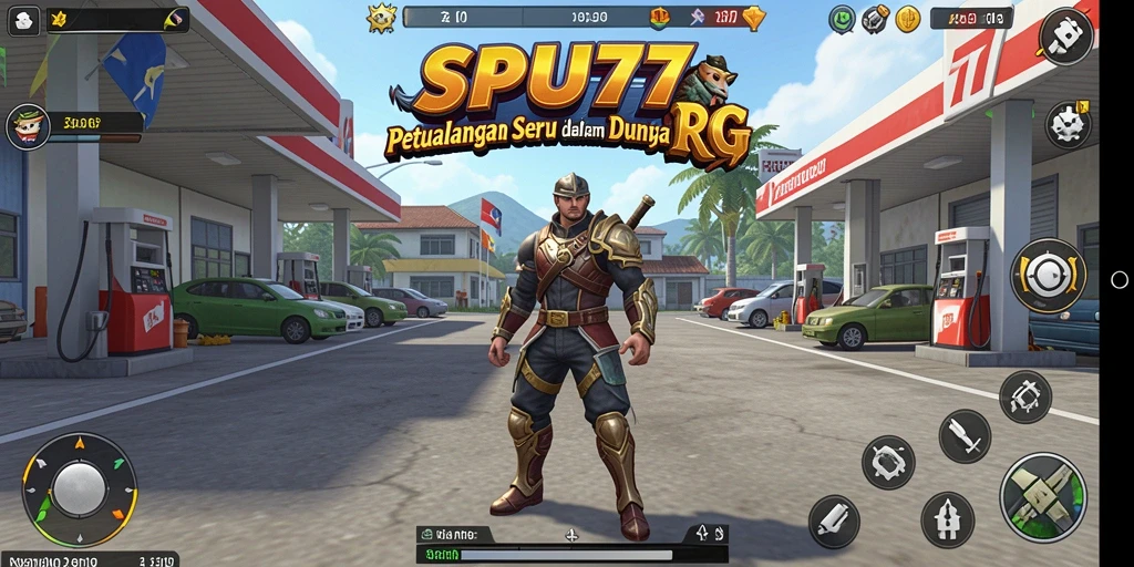 Tampilan gameplay SPBU77 yang menarik dan mendebarkan.