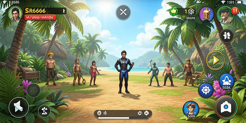 Screenshot gameplay SR6666 yang menyenangkan dan menghibur.